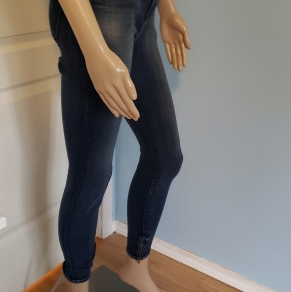 𝅺J Brand Super Skinny Ankle Zip Jeans Size 25 - Picture 5 of 12